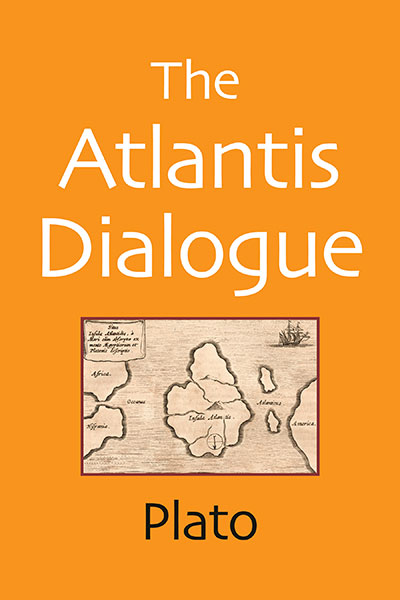 Book cover: Plato, Atlantis Dialogue